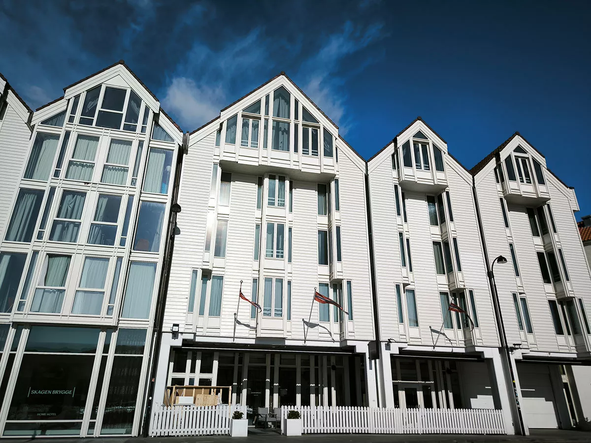 Alte Fischerhäuser prägen die Altstadt in Stavanger