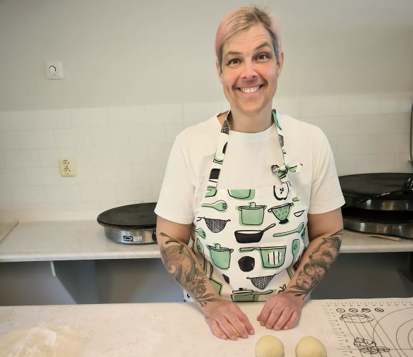 Die Lefse Spezialistin Laila Ravndal