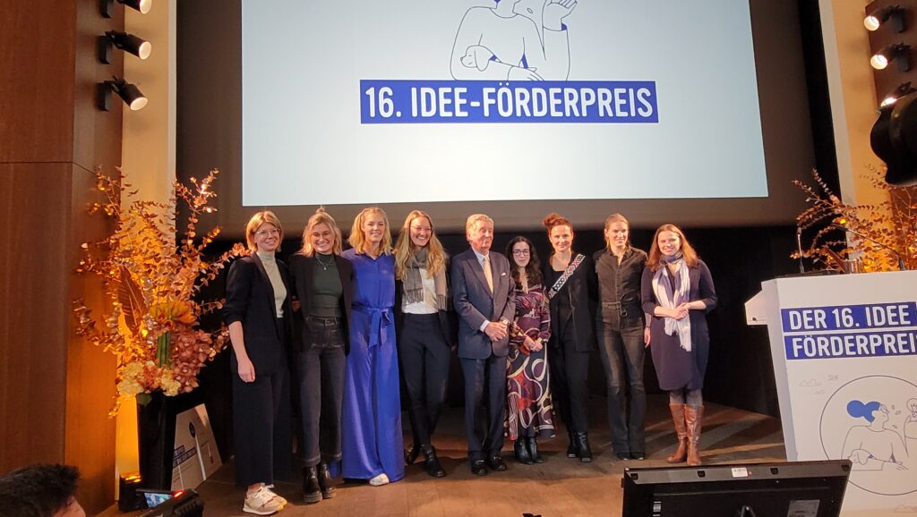 Finalistinnen IDEE Foerderpreis 2023Albert DarbovenDr. Melanie Leonard@S.Plass 2023