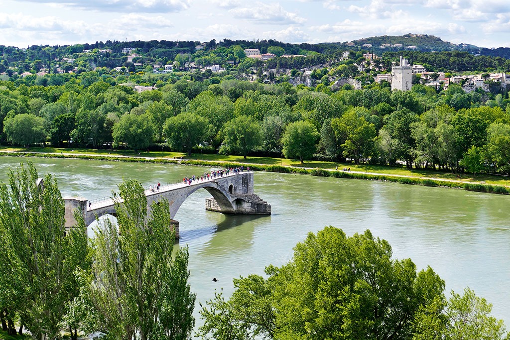 5. Bruecke in Avignon